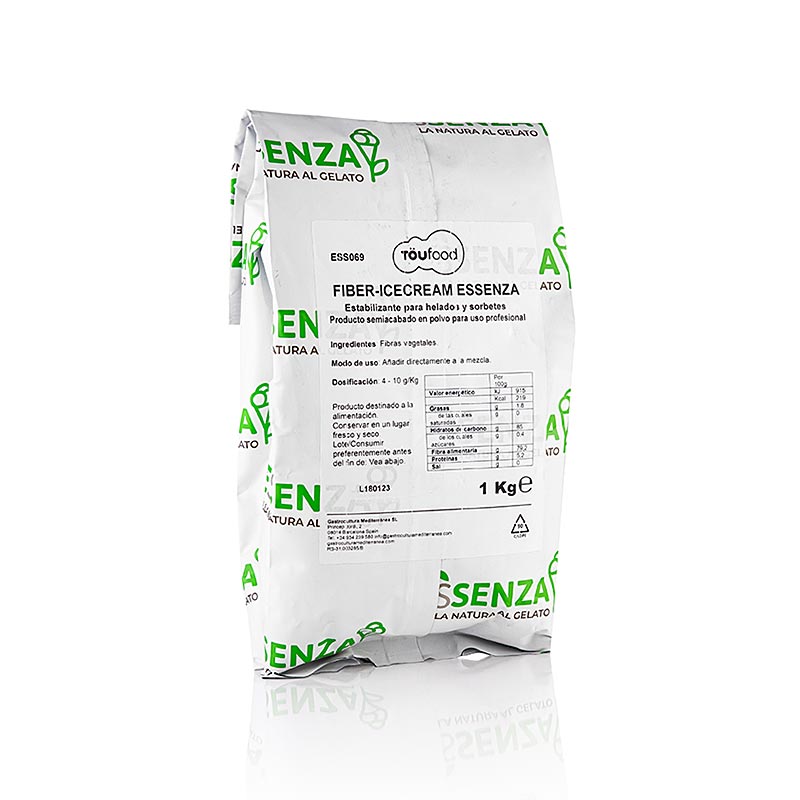 "Fiber-IceCream" stabilisator til is, Essenza, 1 kg