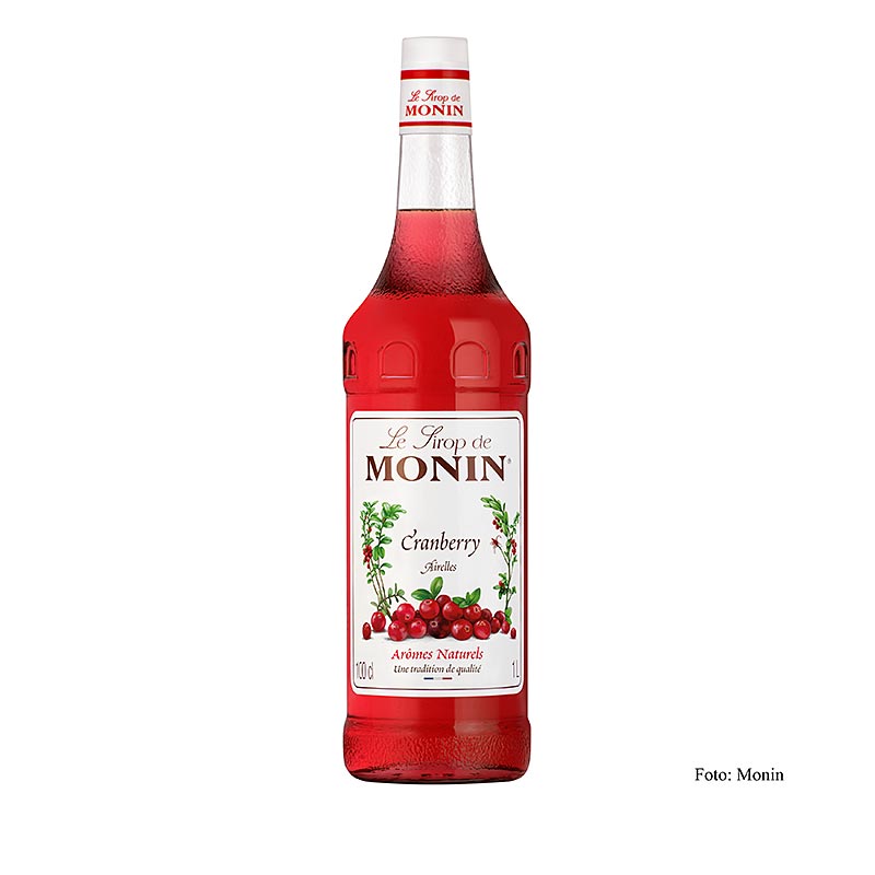 Monin tranebærsirup, 1 l