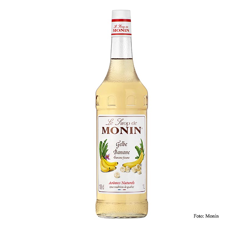 Monin Gul banan sirup, 1 L