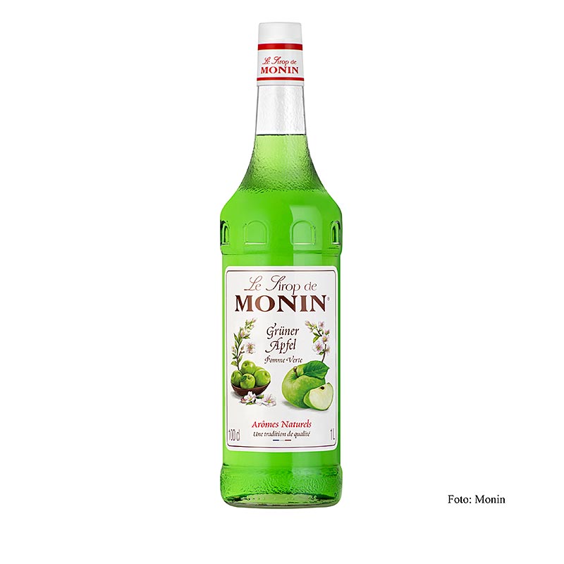 Monin Grøn æble sirup, 1 L