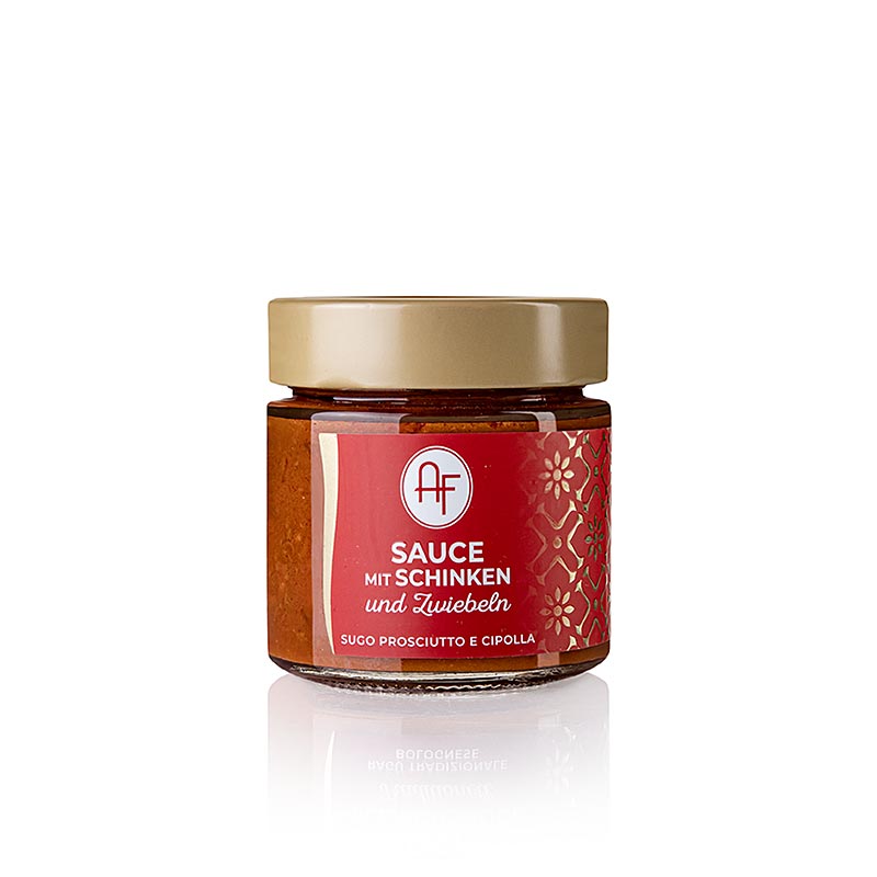 Sugo alla prosciutto e cipolla, skinke- og løgsauce, 200 g