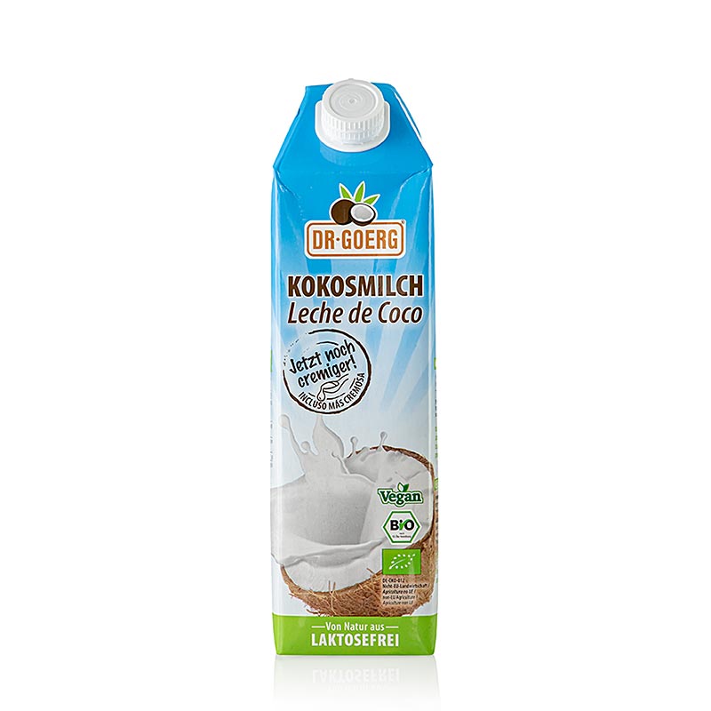 Dr.Goerg 100 % kokosmælk, økologisk, 1 l