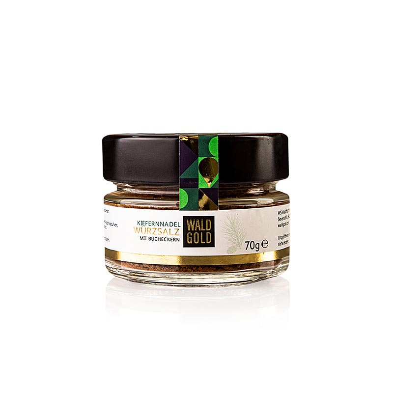 Kiefernnadel Würzsalz, med bøgeknopper, 70 g, Waldgold, 70 g