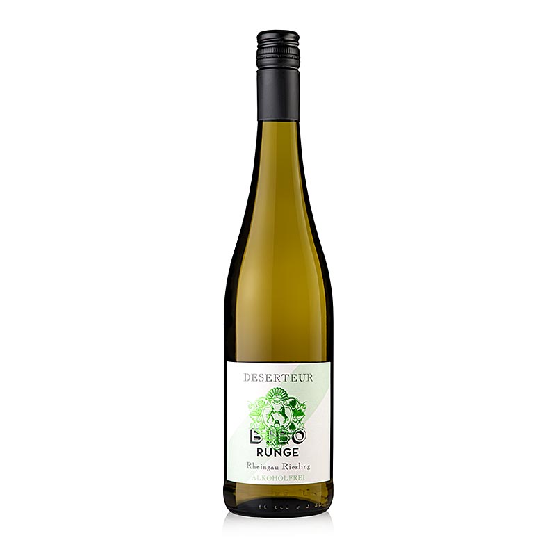 Deserteur, Riesling, alkoholfri, tør, Bibo Runge, VEGAN, 750 ml