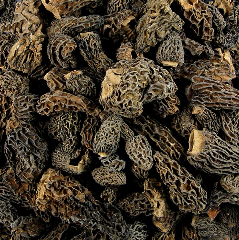 Spidsmorchelhoveder, Medium Specials, tørrede, Borde, 1 kg