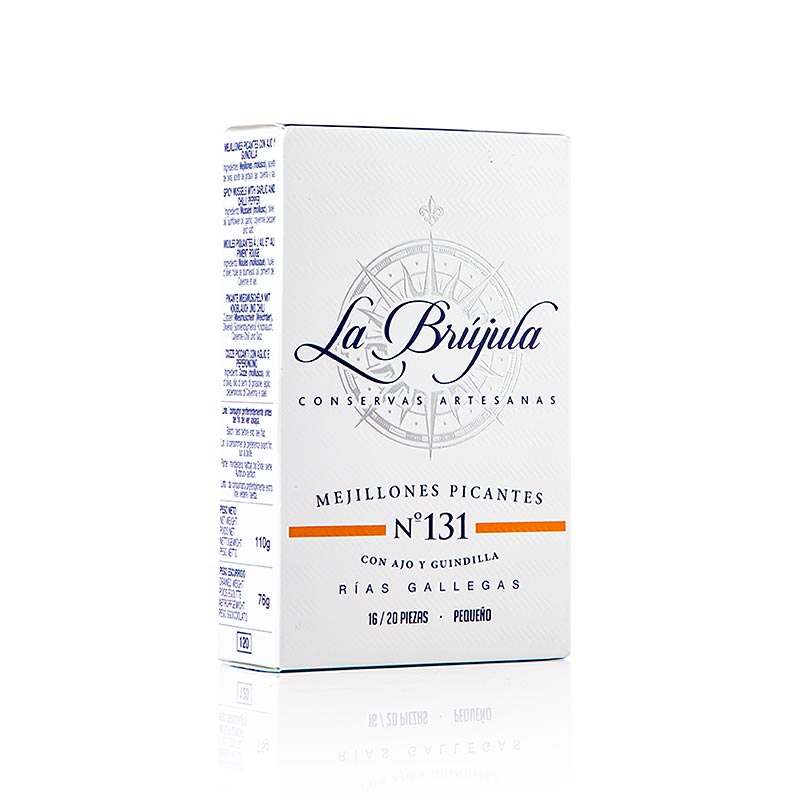 Muslinger, pikante, 16-20 stk., La Brújula (N°131), 110 g
