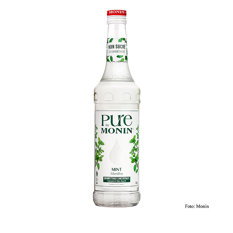 Monin PURE - Mint (Mynte), usødet, 1:25, 700 ml