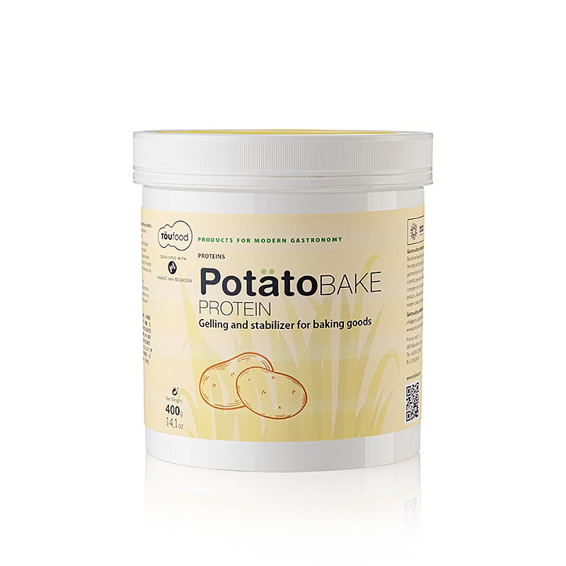 POTATO BAKE PROTEIN, kartoffelprotein til bagværk, 400 g, TÖUFOOD, 400 g