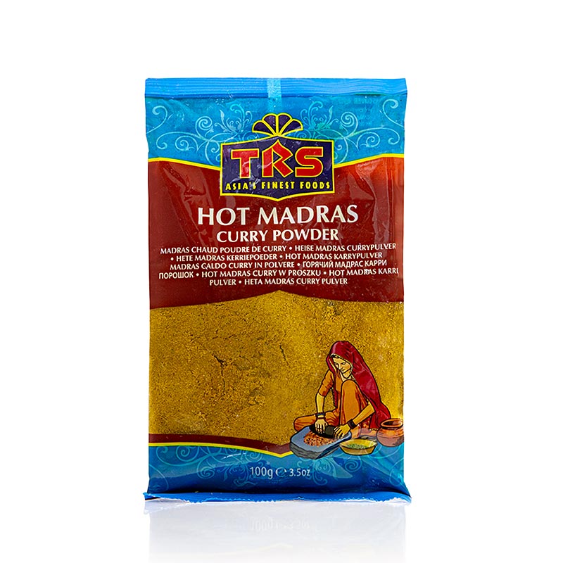 Karrypulver - Hot Madras, stærk, 100 g