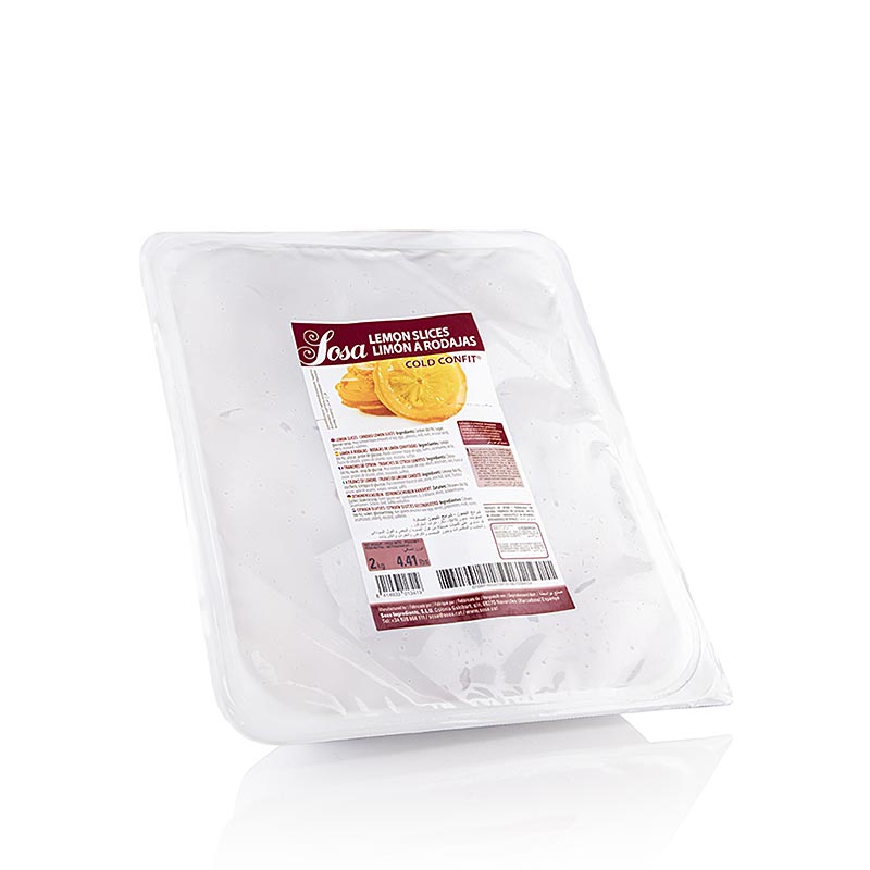Sosa Cold Confit citronskiver, konfiteret, (44582), 2 kg
