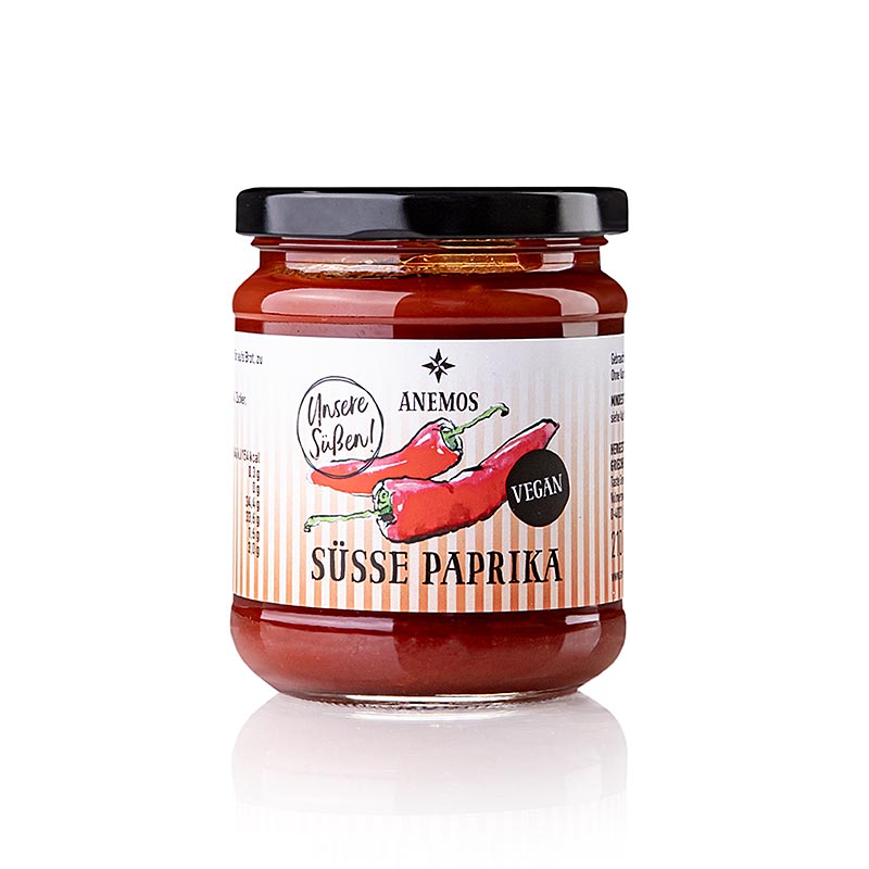 Sød paprika, smørbar, Anemos, 210 g
