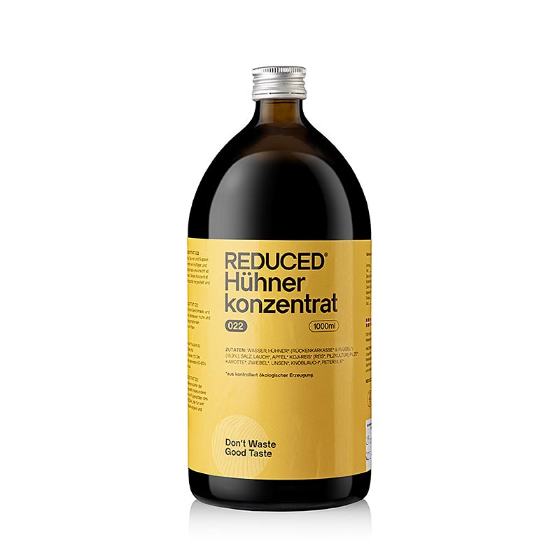 REDUCED Kyllingekoncentrat 022 – Kyllingekoncentrat, økologisk, 1 l