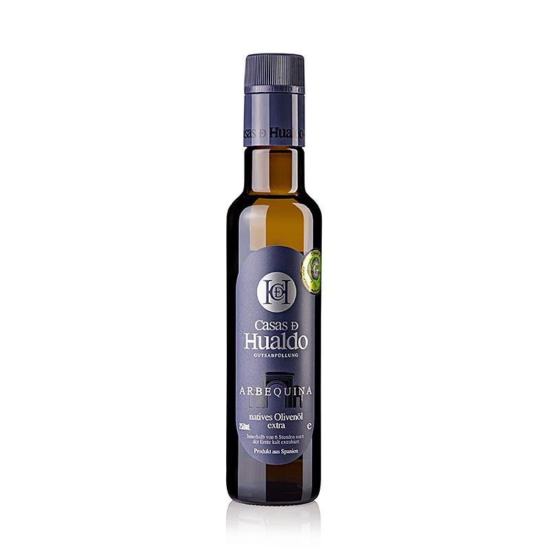 Ekstra jomfruolivenolie Casas D Hualdo, 100 % ARBEQUINA, Spanien, 250 ml