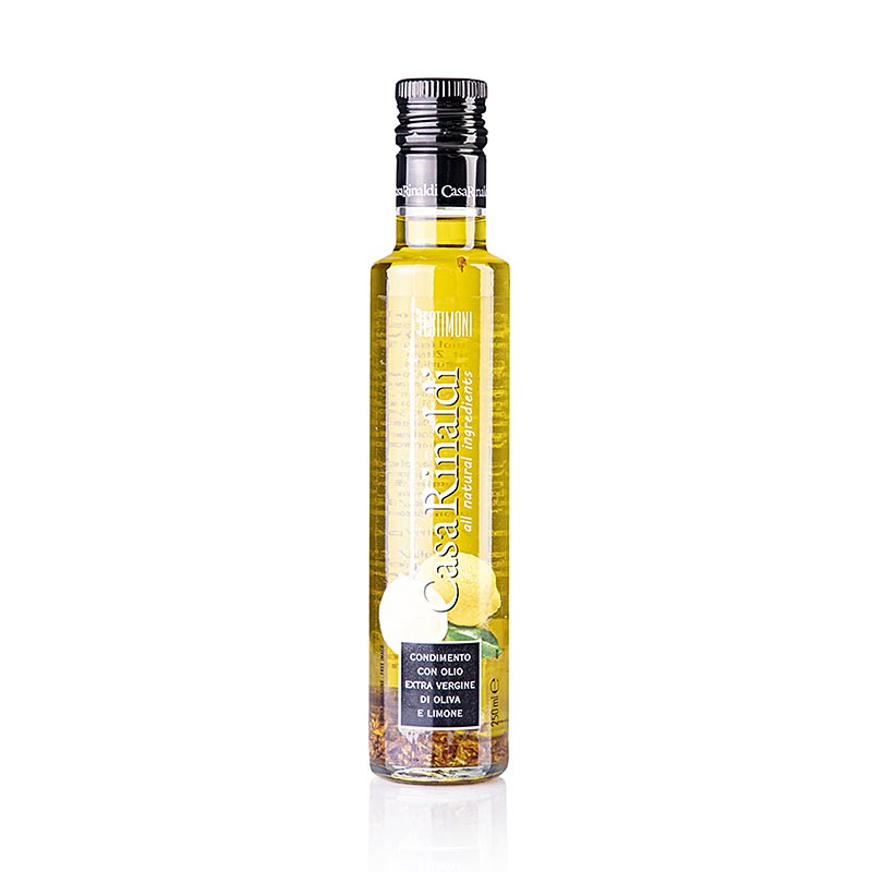 Ekstra jomfruolivenolie med citronekstrakt, Casa Rinaldi, 250 ml