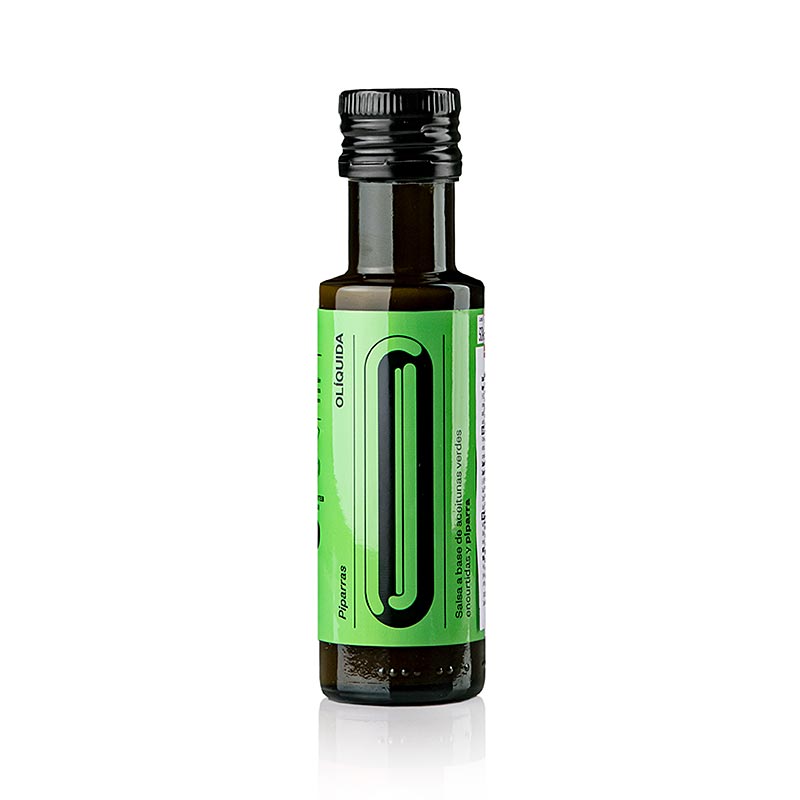 Liquid Green Olive – PIPARRA olivensauce (dressing), Caviaroli, 100 ml