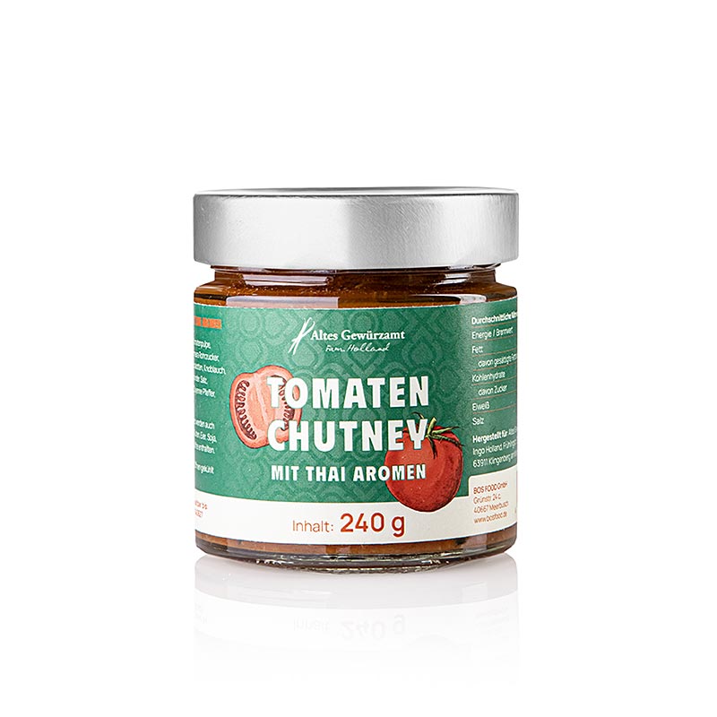 Tomatchutney med thailandske aromaer, Altes Gewürzamt (NZV), 240 g
