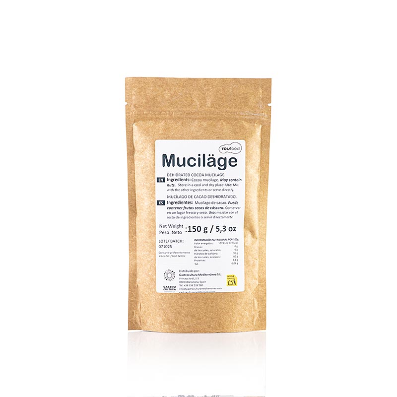LYOFEELING MUCILAGE CACAO, frysetørret kakaofrugtkød, TÖUFOOD, 150 g