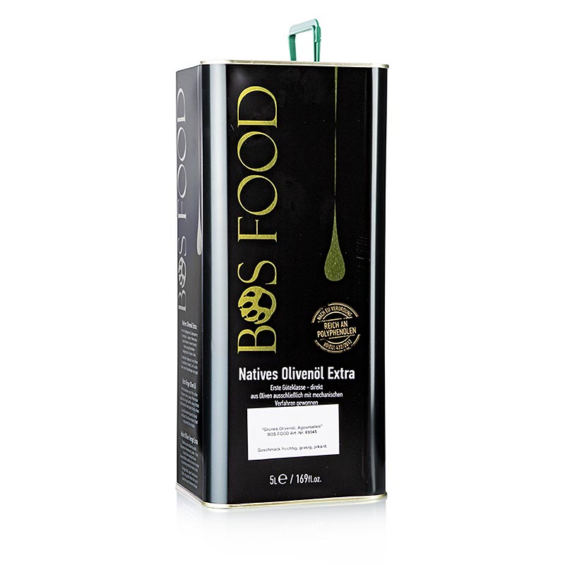 Ekstra jomfruolivenolie "CHEF FOOD Agouroeleo", ufiltreret, Grækenland, Lakudia, 5 l