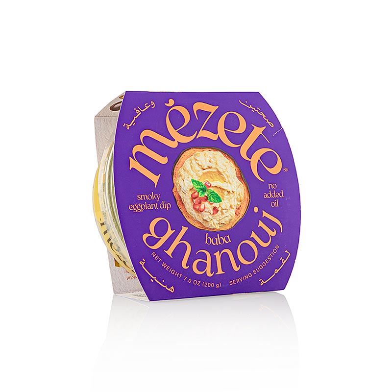 Baba Ghanouj, auberginedip, mezze, 200 g