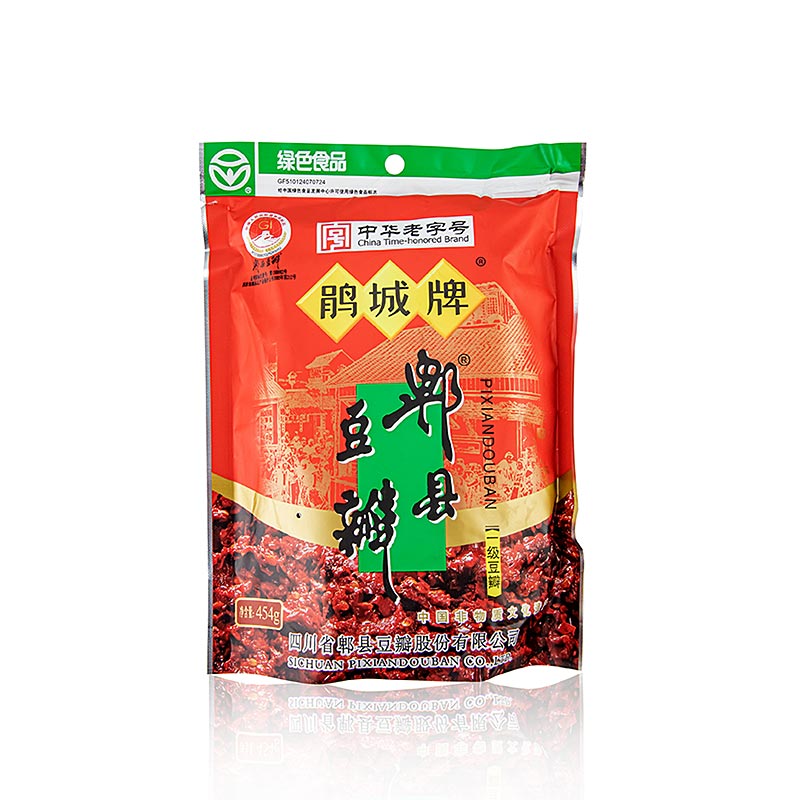 Pixian Doubanjiang, fermenteret chili-bønnepasta, JUAN CHENG PAI, 454 g