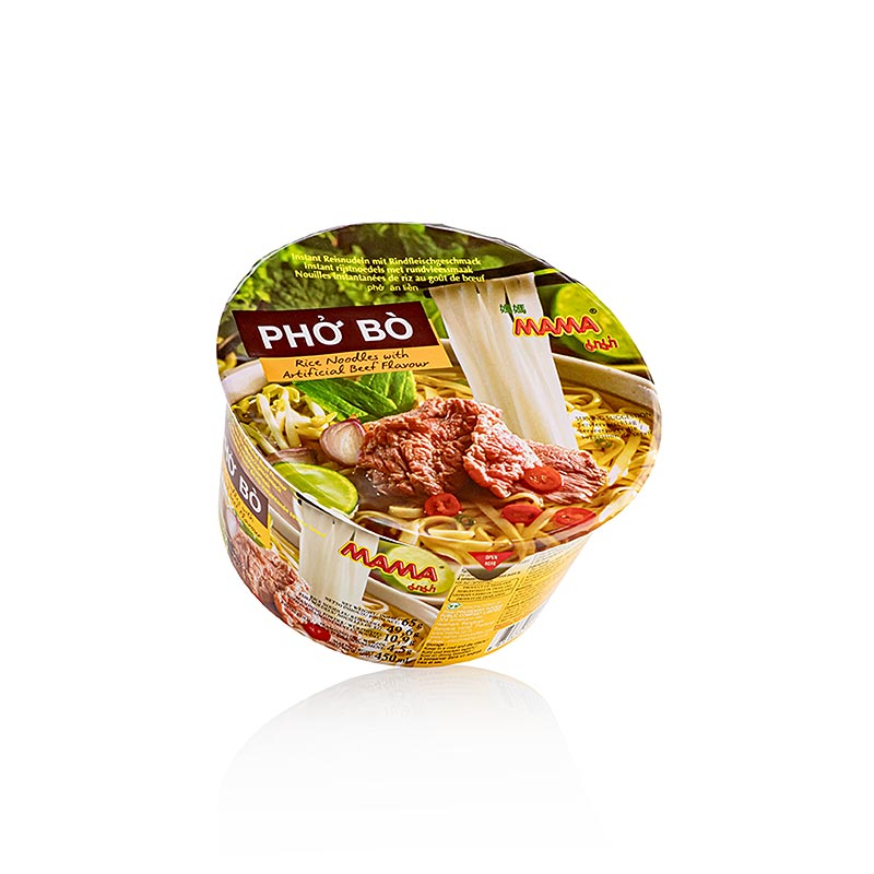 Pho Bo, instant risnudler med oksekødssmag, Mama, 130 g