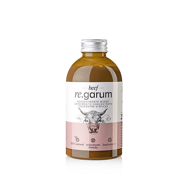 re.garum® Oksekød, koncentreret krydderi, 250 ml