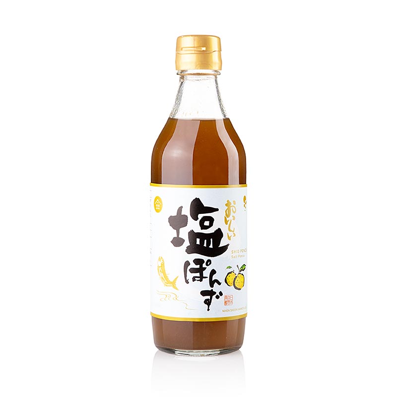 Ponzu-sauce med bonito, uden sojasauce, Nippon Shizen Hakko, 360 ml