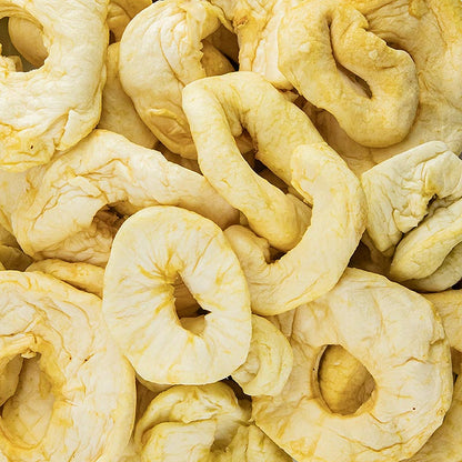 Æbleringe, tørrede, svovlbehandlede, 1 kg
