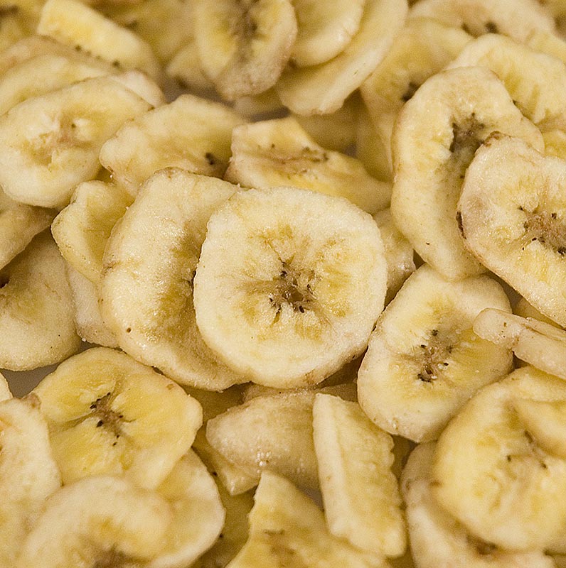 Bananchips, overtrukket med honning, 1 kg