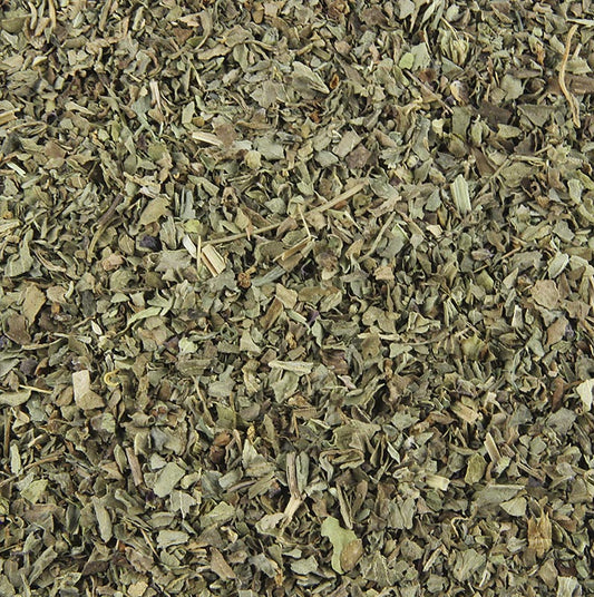 Basilikum, tørret og strimlet, 1 kg