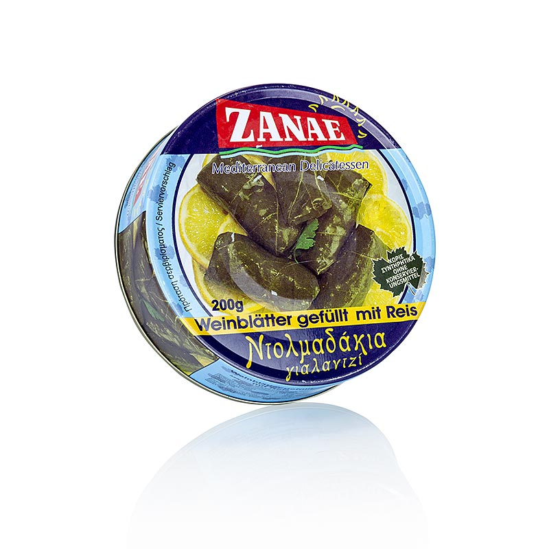 Vindrueblade med risfyld, 200 g, ca. 6 stk.