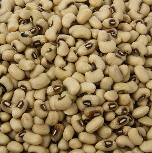 Bønner, Black-Eye Beans – hvide med sorte øjne, tørrede, 500 g
