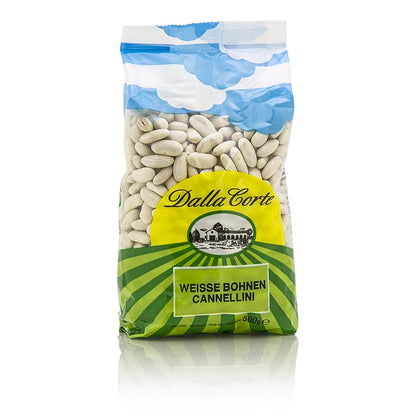 Bønner, Cannellini, hvide og små, tørrede, 500 g
