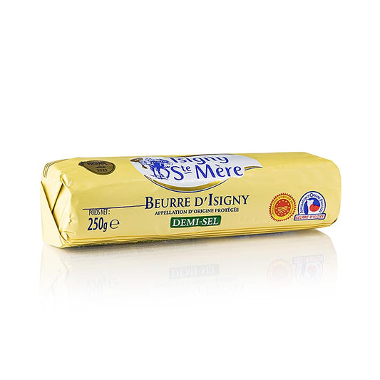 Saltet smør "Beurre d´ Isigny" Demi Sel, Frankrig, 250 g