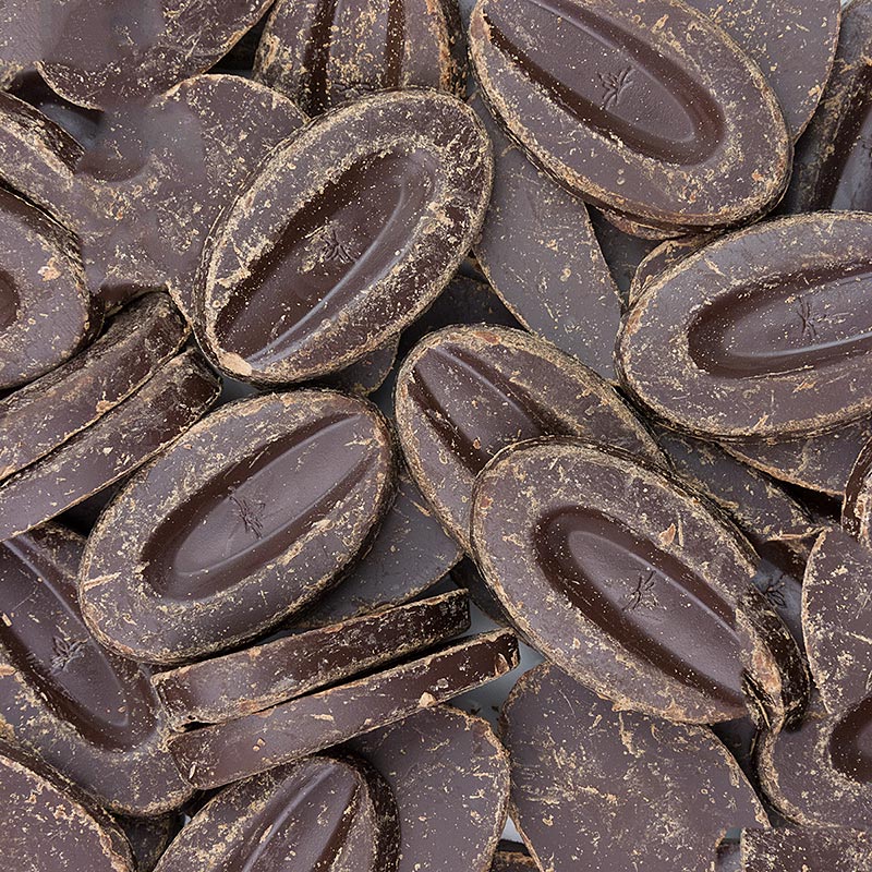 Valrhona Extra Bitter, mørk couverture, callets, 61 % kakao, 3 kg