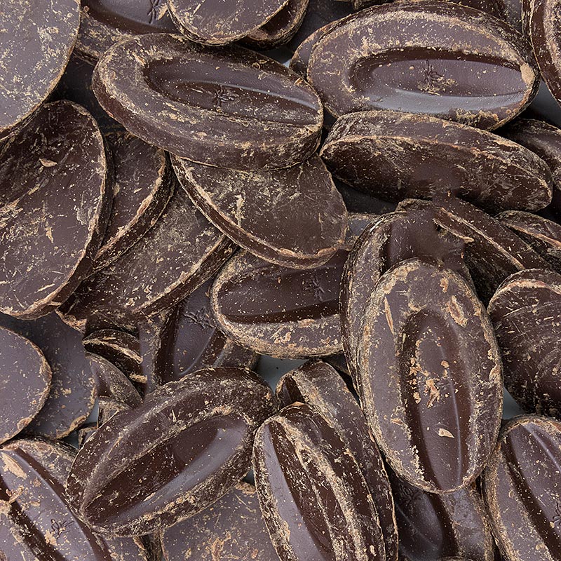 Valrhona Pur Caraibe "Grand Cru", mørk couverture, callets, 66 % kakao, 3 kg