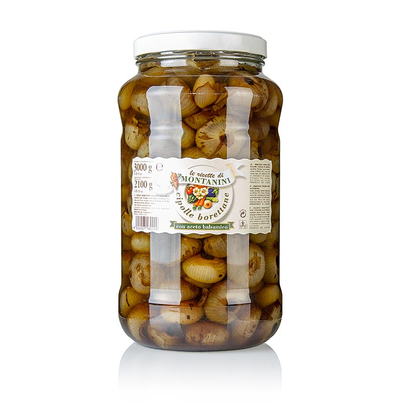 Løg i balsamico - Cipolline Borettane, Montanini, 3 kg