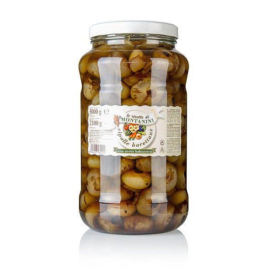 Løg i balsamico - Cipolline Borettane, Montanini, 3 kg