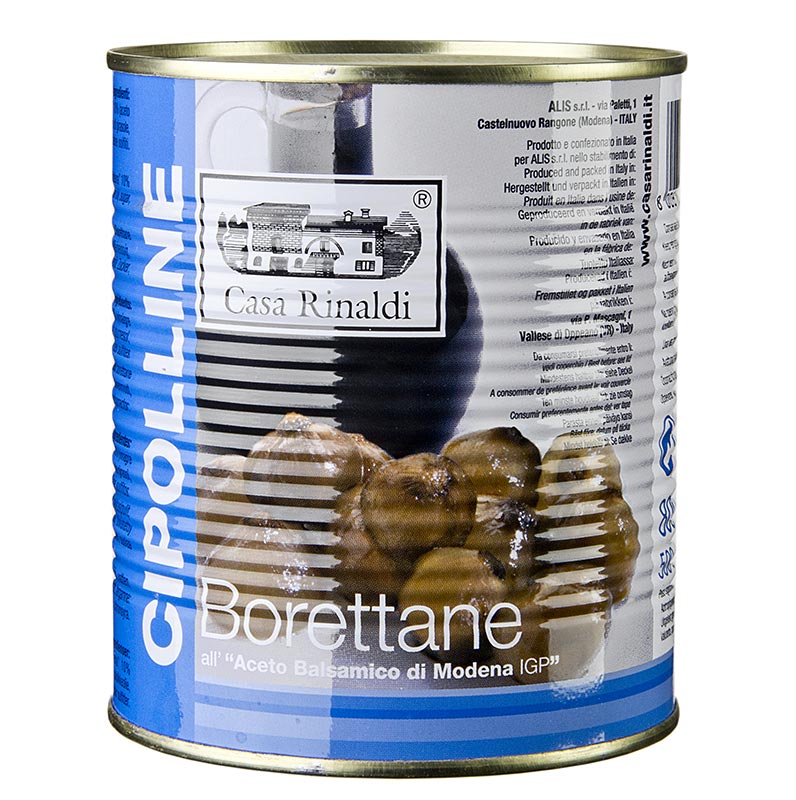 Løg i balsamico - Cipolline Borettane, Alis, 800 g