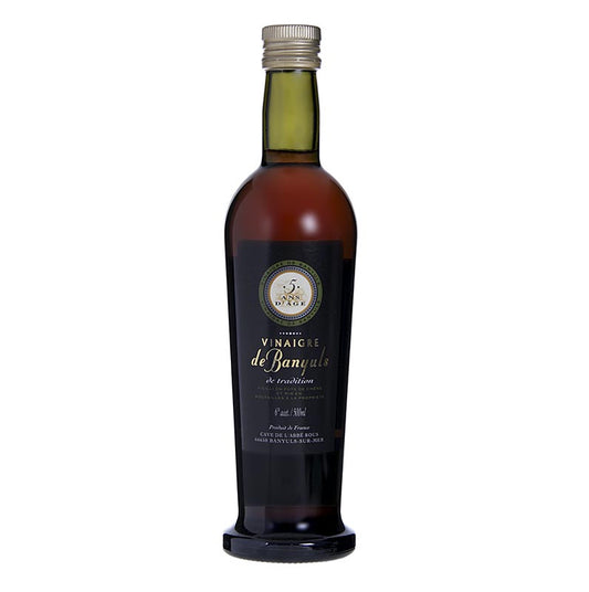 Banyuls rødvinseddike, Orleans-metoden, Roussillon, 7 % syre, El Gallet, 500 ml