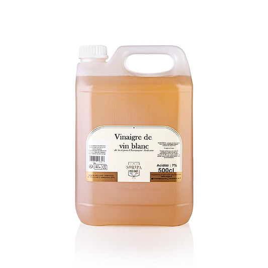 Vinaigre de Reims, eddike fra Champagne-Ardennerne, 7 % syre, Soripa, 5 l
