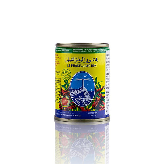Harissa – pasta af stærke chilier, hvidløg, urter og krydderier, 135 g