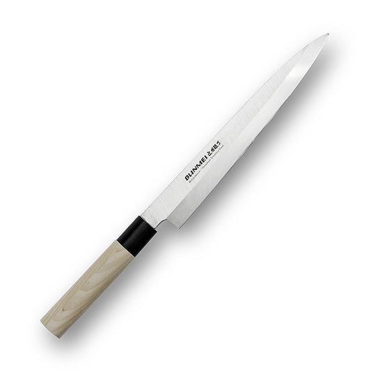 Global Bunmei 1804-210 Yanagi sashimi-kniv, Honoki-træskæfte, 21 cm, 1 stk