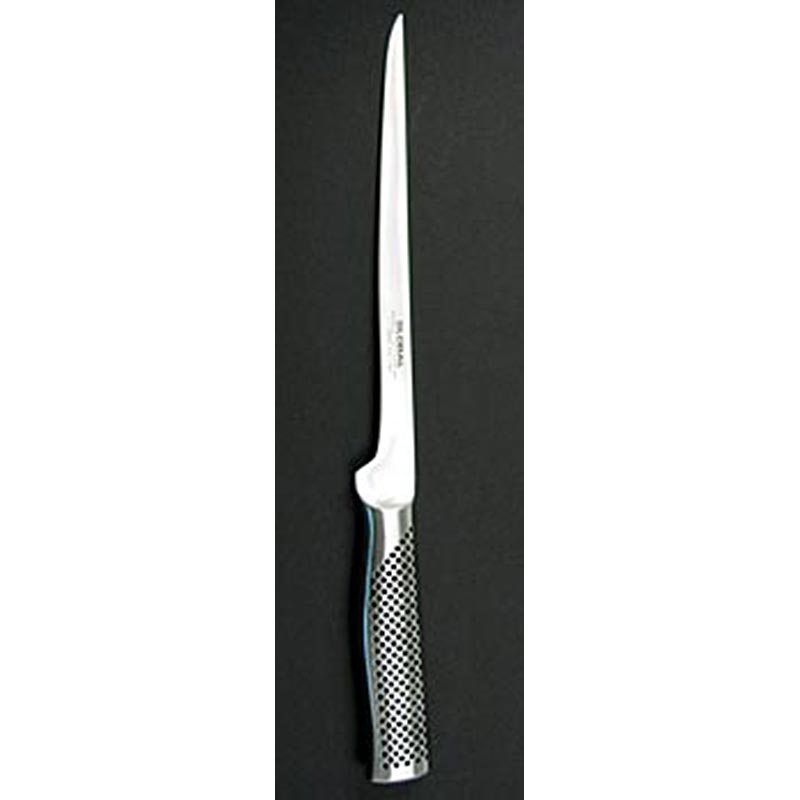 Global G-41 svensk fileteringskniv, fast blad, 21 cm, 1 stk