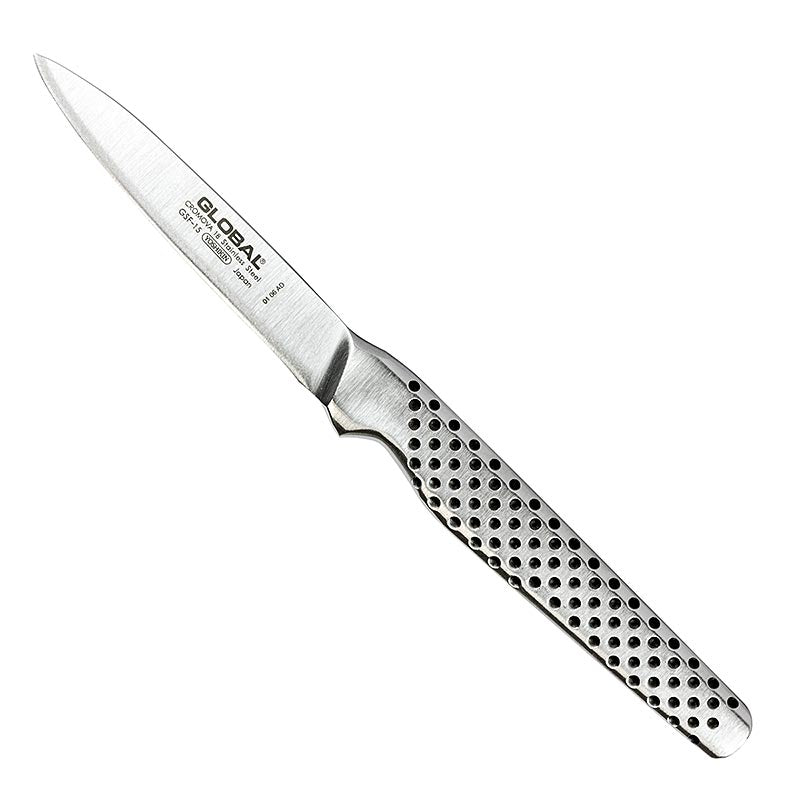 Global GSF-15 Lille skrællekniv, smedet, 8 cm, 1 stk