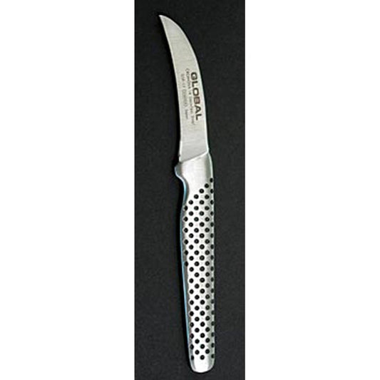 Global GSF-17 Lille skrællekniv, smedet, buet, 6 cm, 1 stk