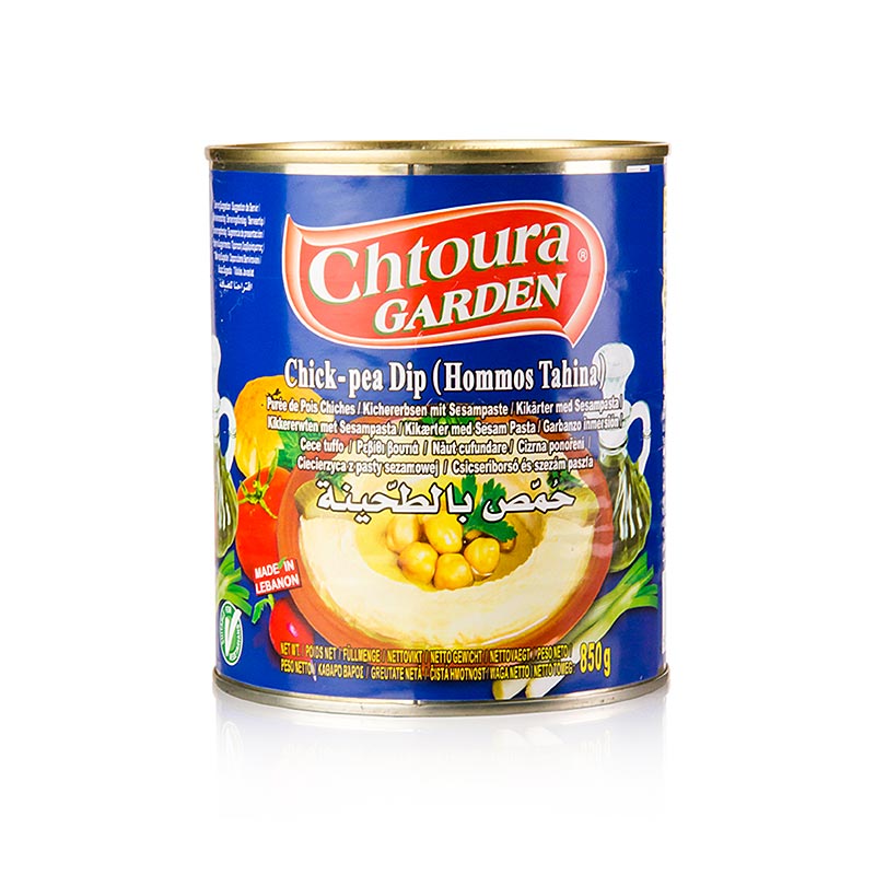 Hummus Tahini – kikærtepuré med sesam, Chotura Garden, 850 g