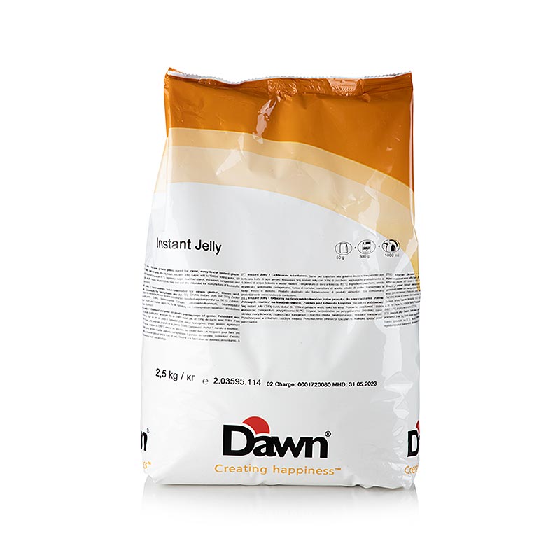 Instant gelépulver, geléovertræk, 2,5 kg