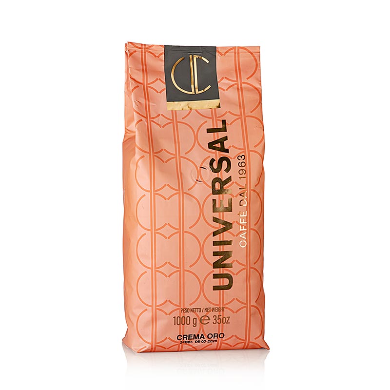 Espresso - Universal Supercrema - Crema Oro, hele bønner, 1 kg