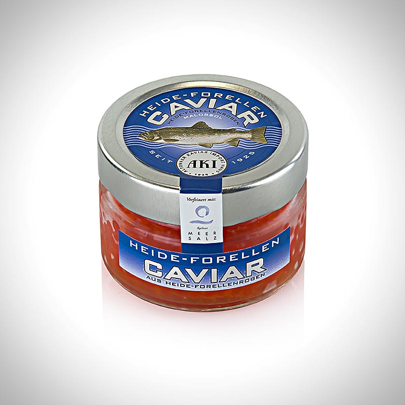Ørredkaviar, guld-orange, 100 g